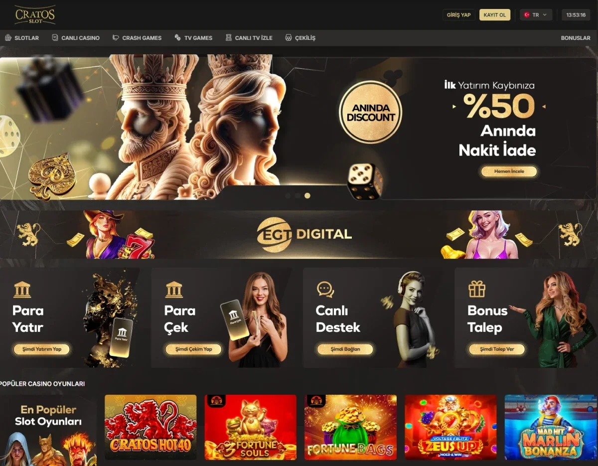 Cratos Slot ekran görüntüsü